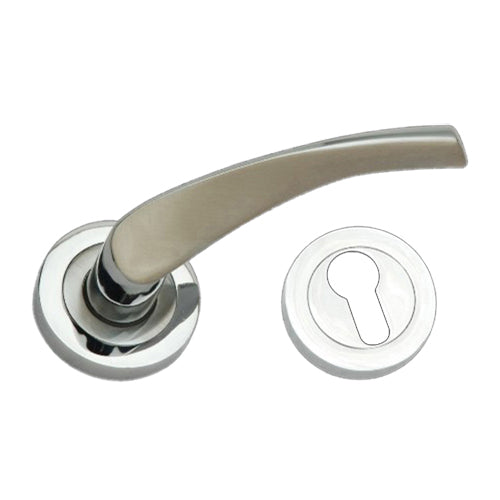 Buy "Darius" Zinc Handle with Rose-Premium Harware Products Online - Adonai Hardware