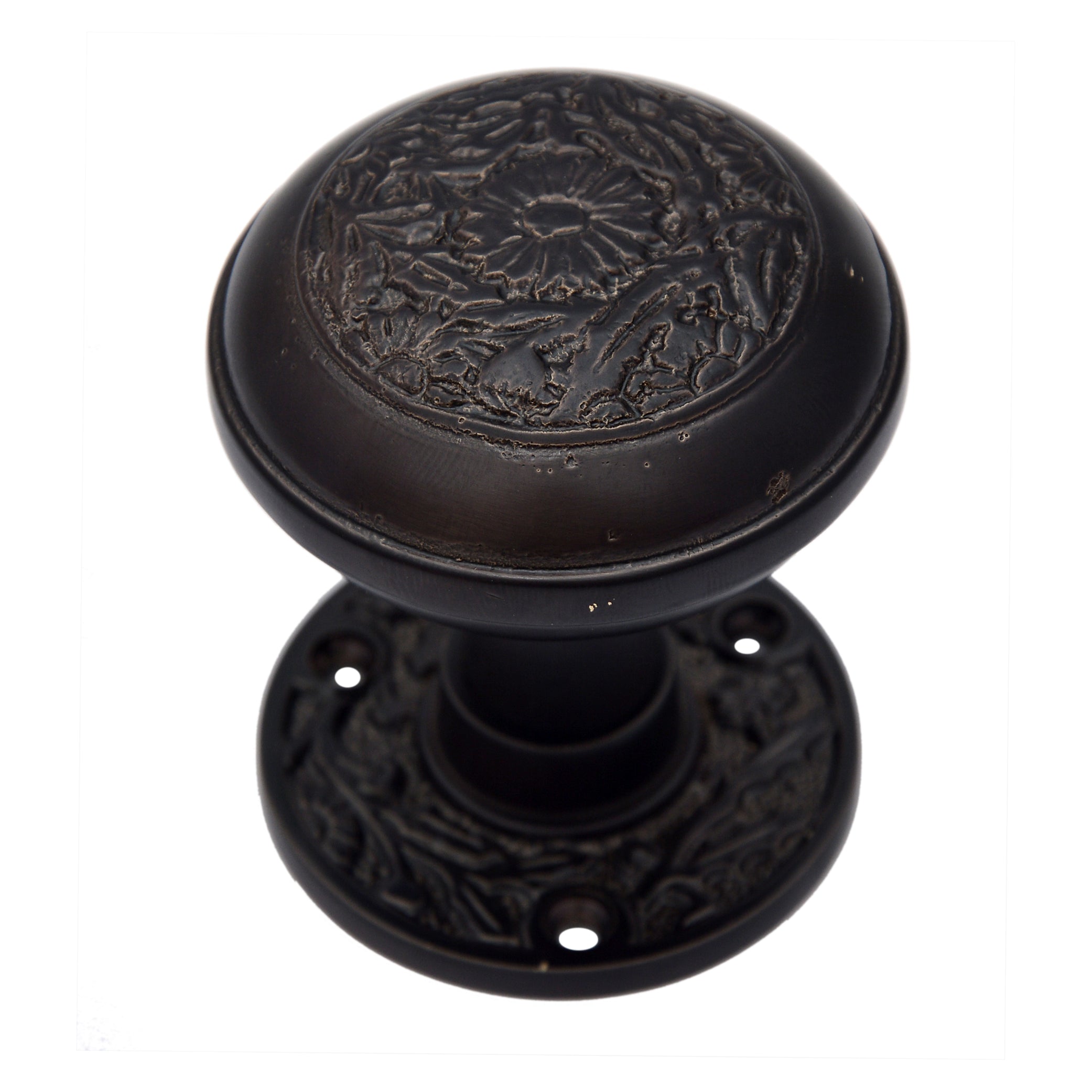 Buy "Eden" Silicon Bronze Door Knob with Rose-Premium Harware Products Online - Adonai Hardware