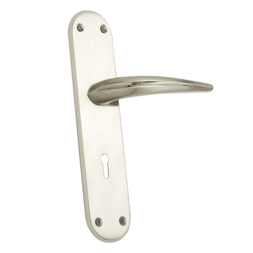 Buy "Eglah" Zinc Handle with Back Plate-Premium Harware Products Online - Adonai Hardware