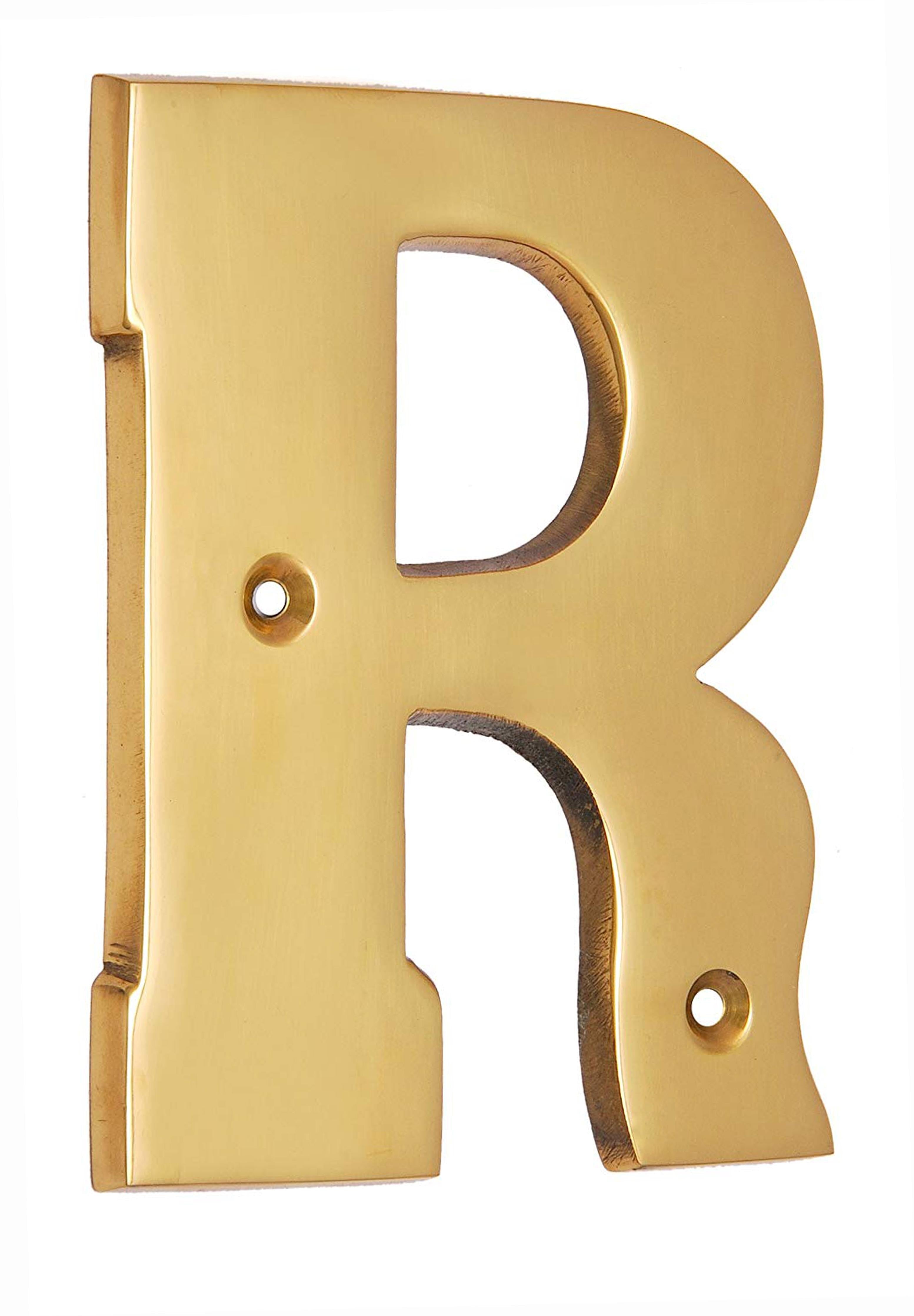 4" Brass Letters (A-Z)