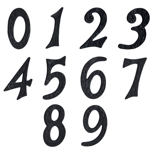 Buy 6" Iron Numerals (0-9) Heavy Duty-Premium Harware Products Online - Adonai Hardware