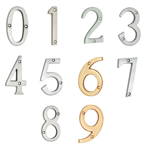 Buy 3" Aluminium Numerals (0-9)-Premium Harware Products Online - Adonai Hardware