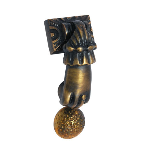 Buy "Hand Ball" Brass Door Knocker-Premium Harware Products Online - Adonai Hardware