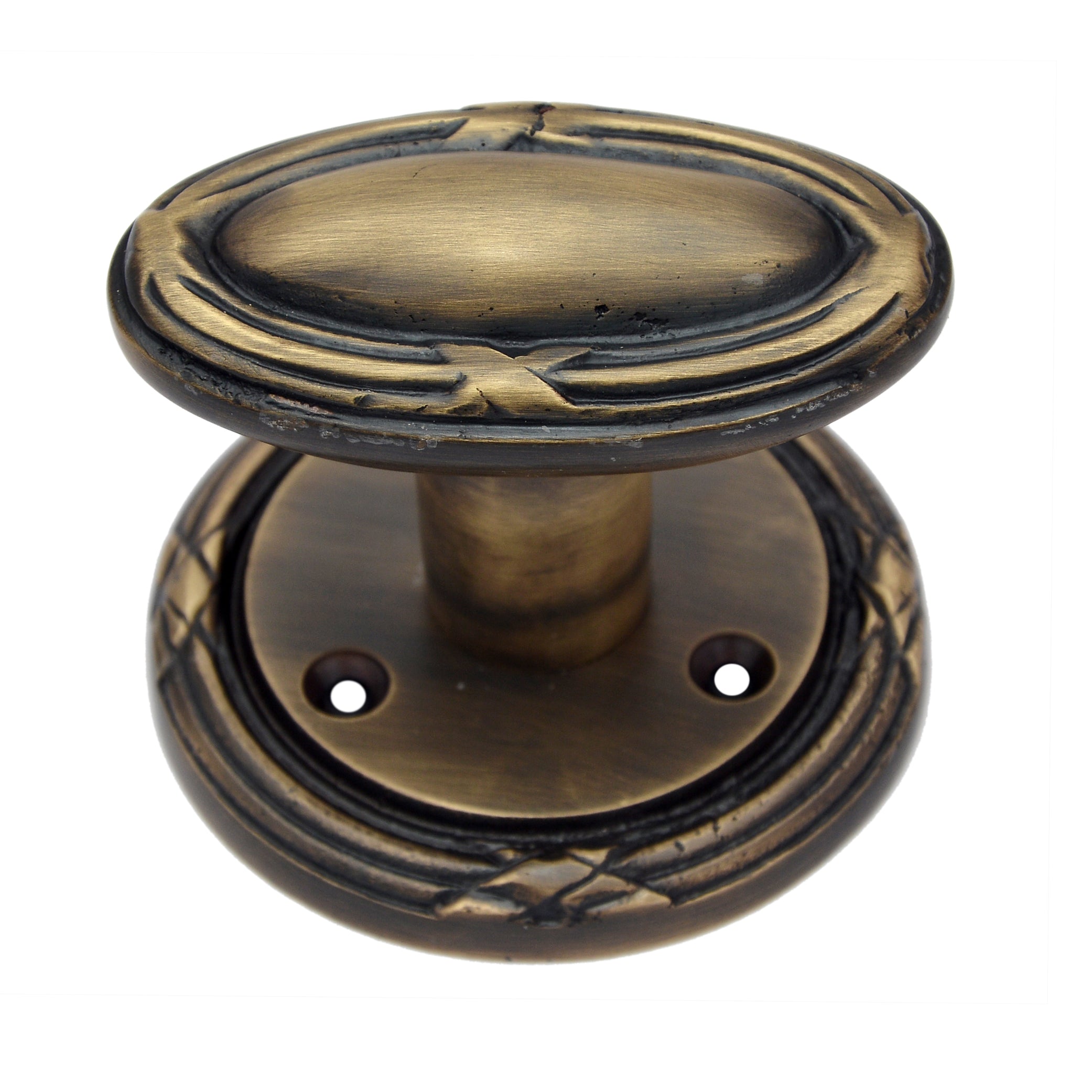 Buy "Ibneiah" Brass Door Knob with Rose-Premium Harware Products Online - Adonai Hardware