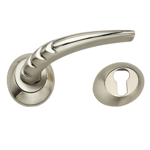 Buy "Ibzan" Zinc Handle with Rose-Premium Harware Products Online - Adonai Hardware