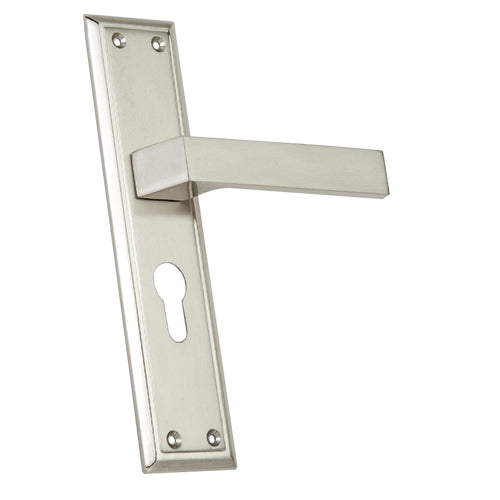 Buy "Iddo" Zinc Handle with Back Plate-Premium Harware Products Online - Adonai Hardware