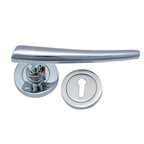 Buy "Isaiah" Brass Handle with Rose-Premium Harware Products Online - Adonai Hardware