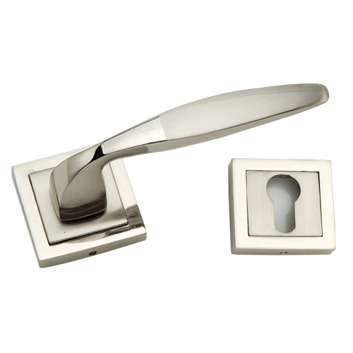 Buy "Ithai" Zinc Handle with Rose-Premium Harware Products Online - Adonai Hardware