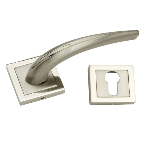 Buy "Janum" Zinc Handle with Rose-Premium Harware Products Online - Adonai Hardware