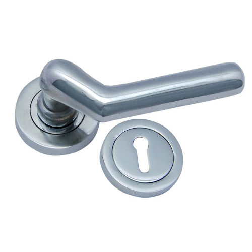 Buy "John" Brass Handle with Rose-Premium Harware Products Online - Adonai Hardware