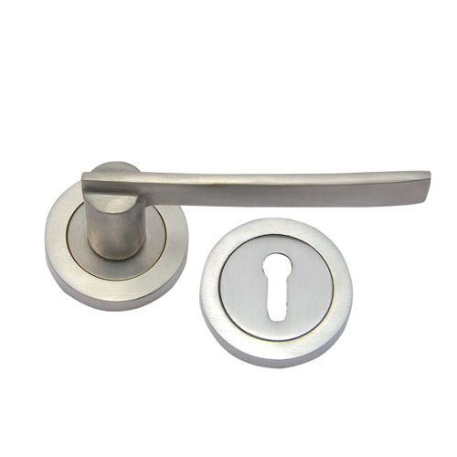 Buy "Jonah" Brass Handle with Rose-Premium Harware Products Online - Adonai Hardware