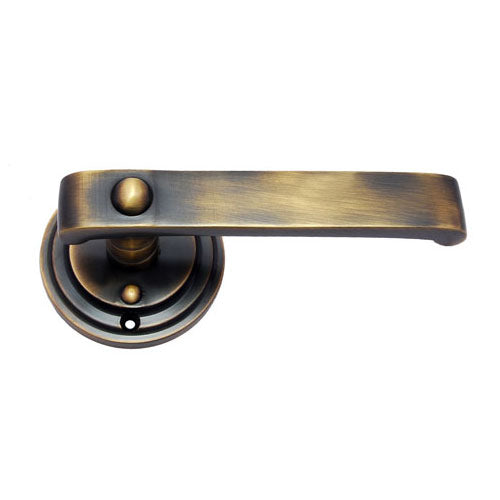 Buy "Joshua" Brass Handle with Rose-Premium Harware Products Online - Adonai Hardware