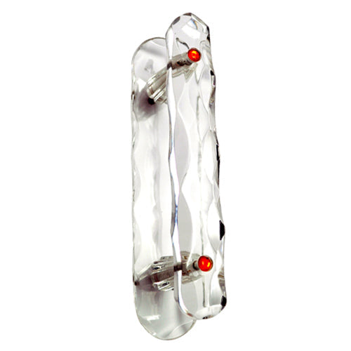 Buy "Lemuel" Acrylic Door Pull on Plate-Premium Harware Products Online - Adonai Hardware