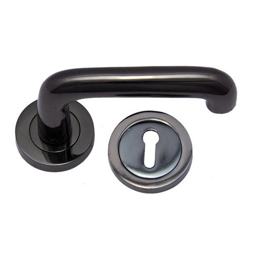 Buy "Micah" Brass Handle with Rose-Premium Harware Products Online - Adonai Hardware