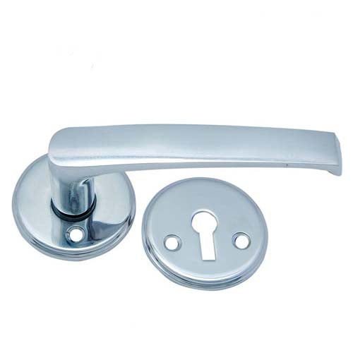 Buy "Peter" Iron Handle with Rose-Premium Harware Products Online - Adonai Hardware