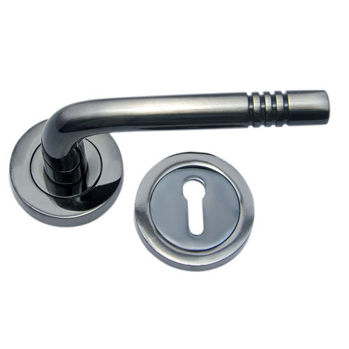 Buy "Psalm" Brass Handle with Rose-Premium Harware Products Online - Adonai Hardware