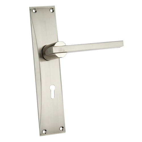 Buy "Samlah" Zinc Handle with Back Plate-Premium Harware Products Online - Adonai Hardware