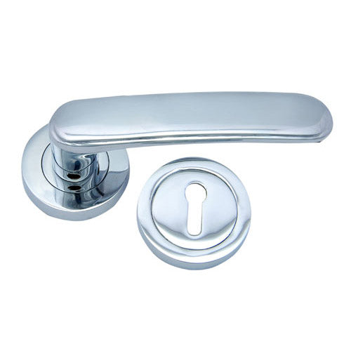 Buy "Samuel" Brass Handle with Rose-Premium Harware Products Online - Adonai Hardware