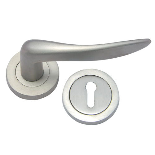 Buy "Thessalonians" Brass Handle with Rose-Premium Harware Products Online - Adonai Hardware