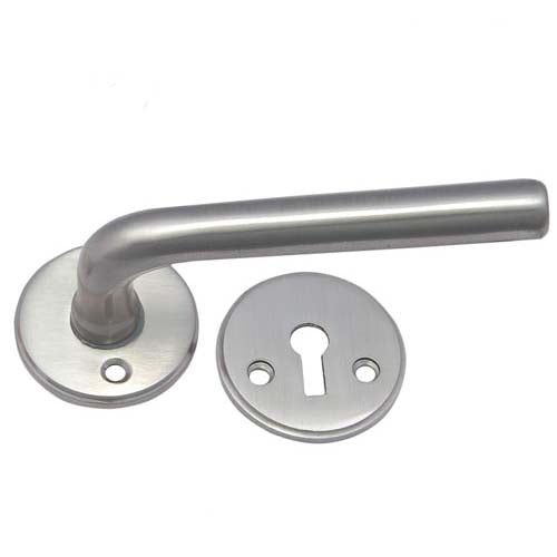 Buy "Titus" Iron Handle with Rose-Premium Harware Products Online - Adonai Hardware