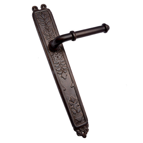 Buy "Upharsin" Silicon Bronze Door Handle with Plate-Premium Harware Products Online - Adonai Hardware