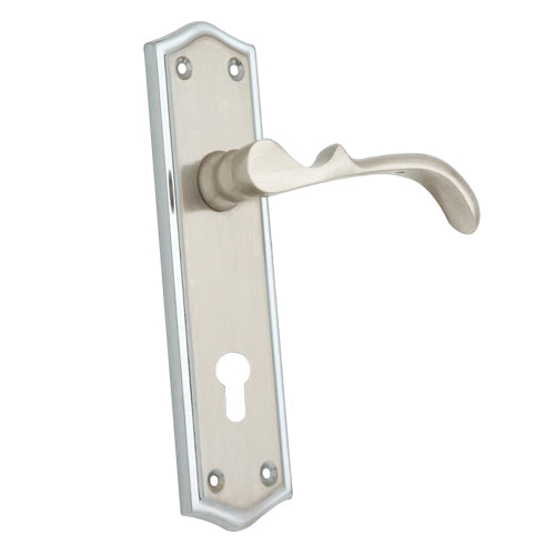 Buy "Zaanannim" Zinc Handle with Back Plate-Premium Harware Products Online - Adonai Hardware