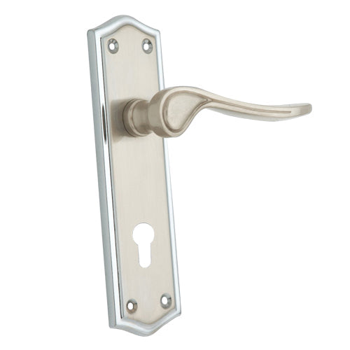 Buy "Zaccai" Zinc Handle with Back Plate-Premium Harware Products Online - Adonai Hardware